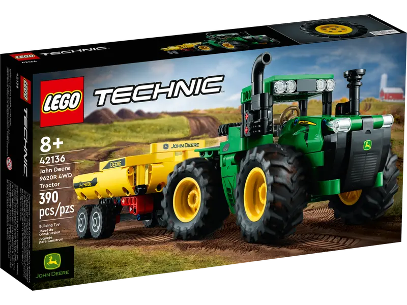 Lego 42136 John Deere 9620R 4WD Tractor