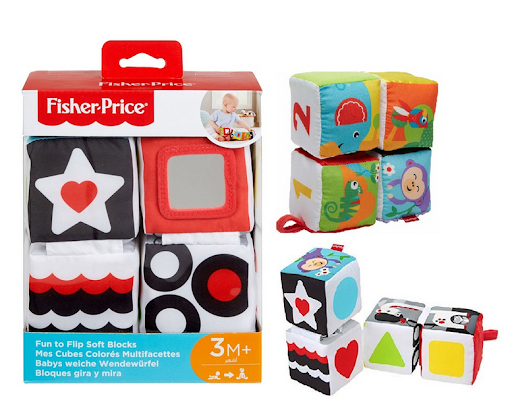 Fisher Price Fun To Flip Soft Blocks