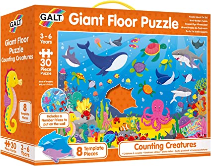 Galt Floor Puzzle - Counting Creatures