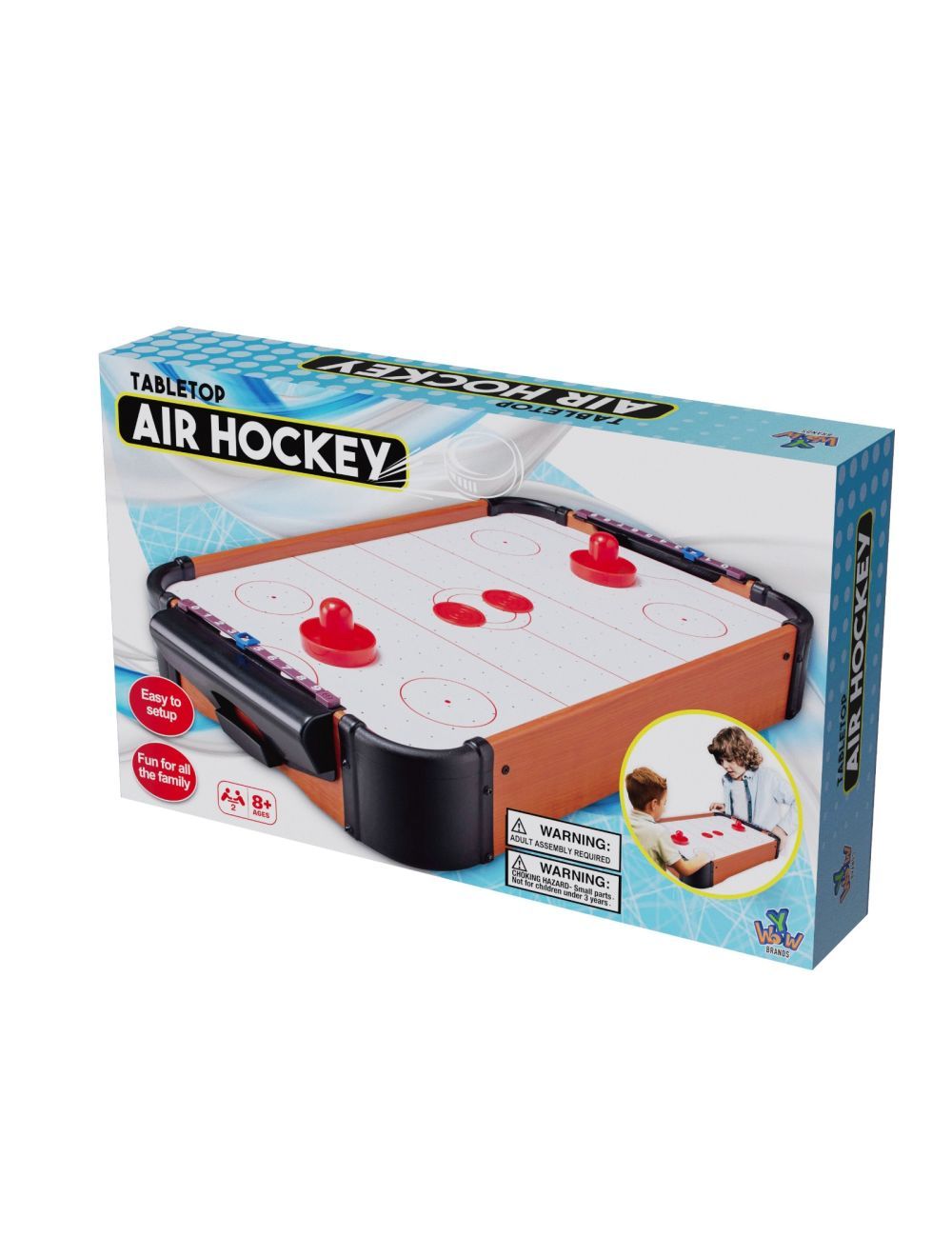 Wooden Tabletop Air Hockey