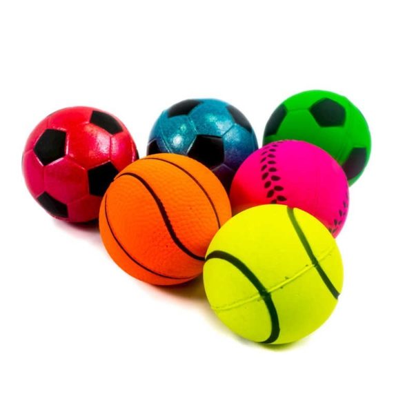 Rubber Ball Dayglo