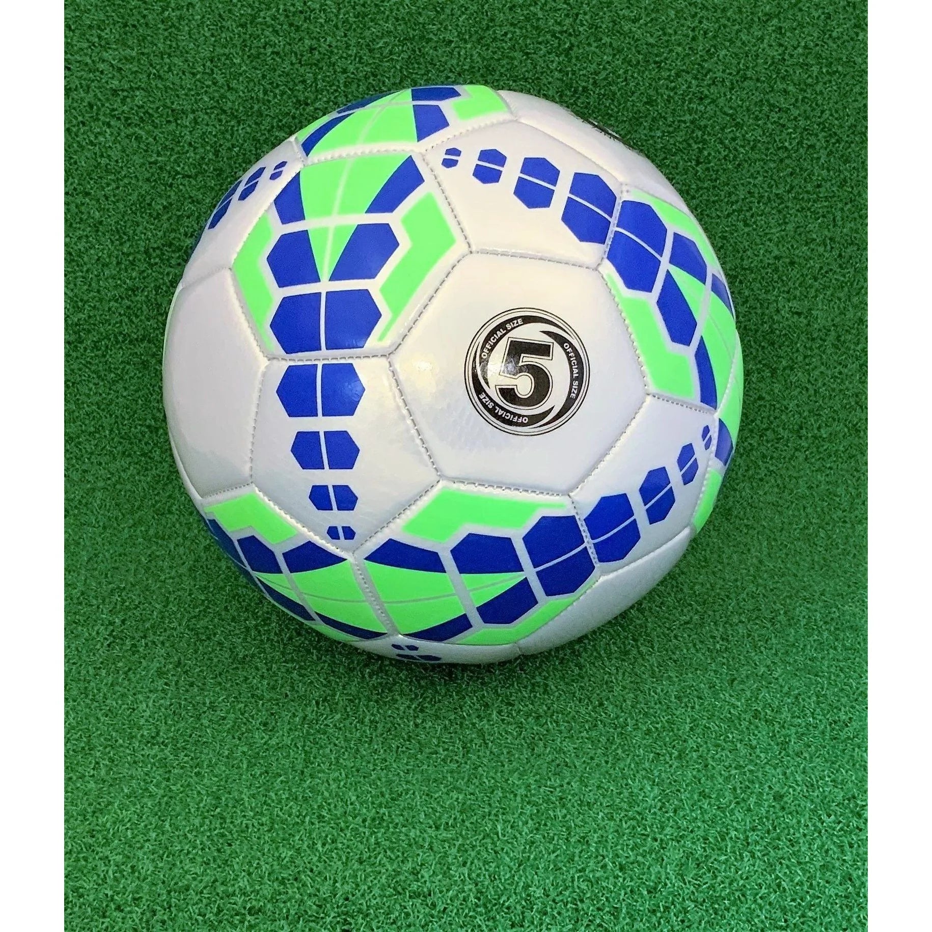 Blue & Green 9" Football