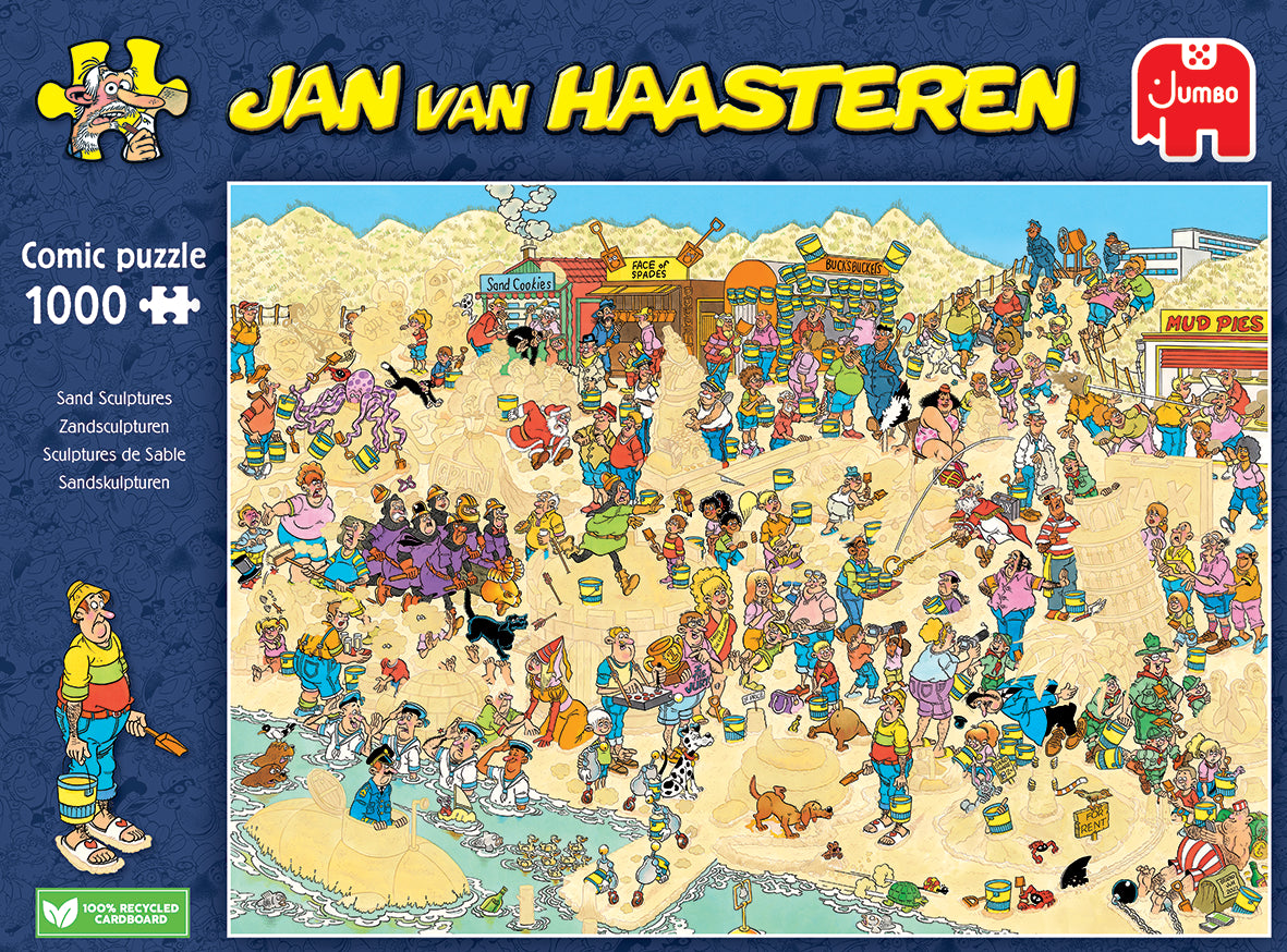 Jan Van Haasteren Sand Sculptures Jigsaw Puzzle
