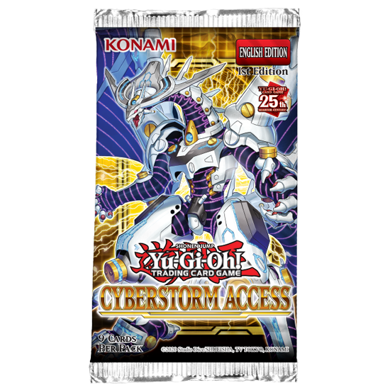 YuGiOh TCG Cyberstorm Access Booster Packs