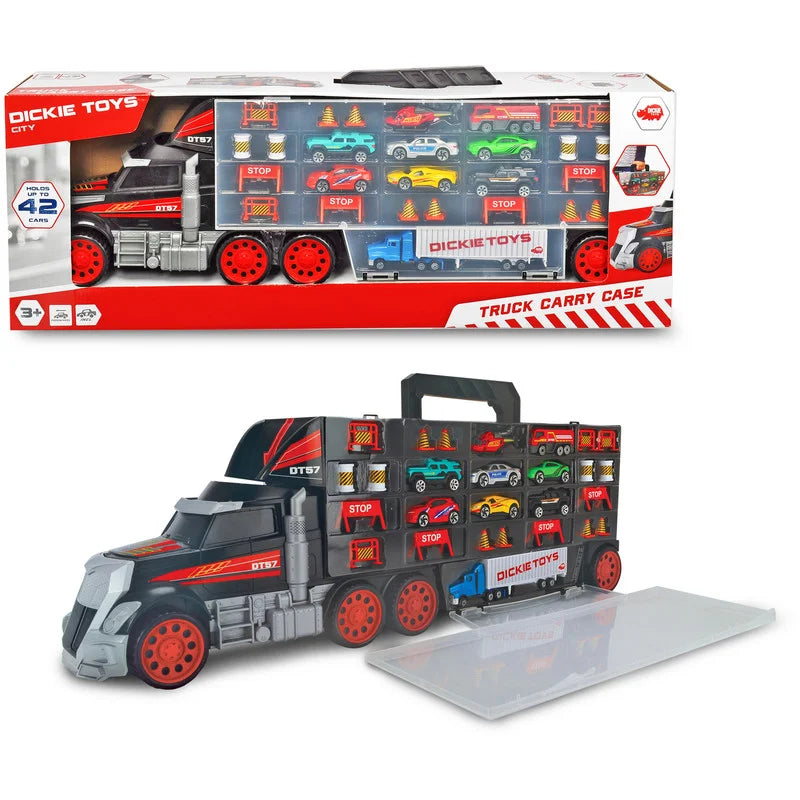 Dickie Truck Carry Case with Cars