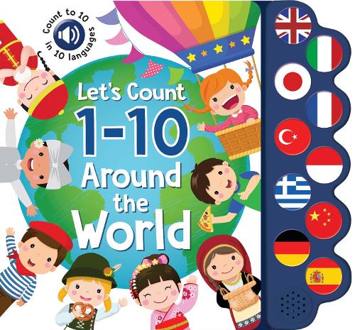 10 Language Count Around The World Book