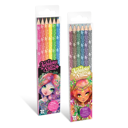 Nebulous Stars Colouring Pencils 6 pack