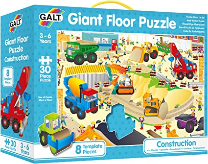 Galt Floor Puzzle - Construction Site