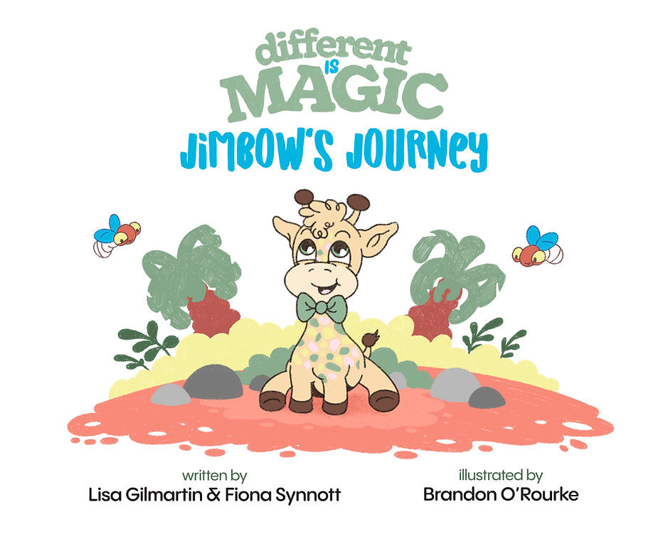 Different is Magic: Jimbow's Journey Book and Plush Gift Set