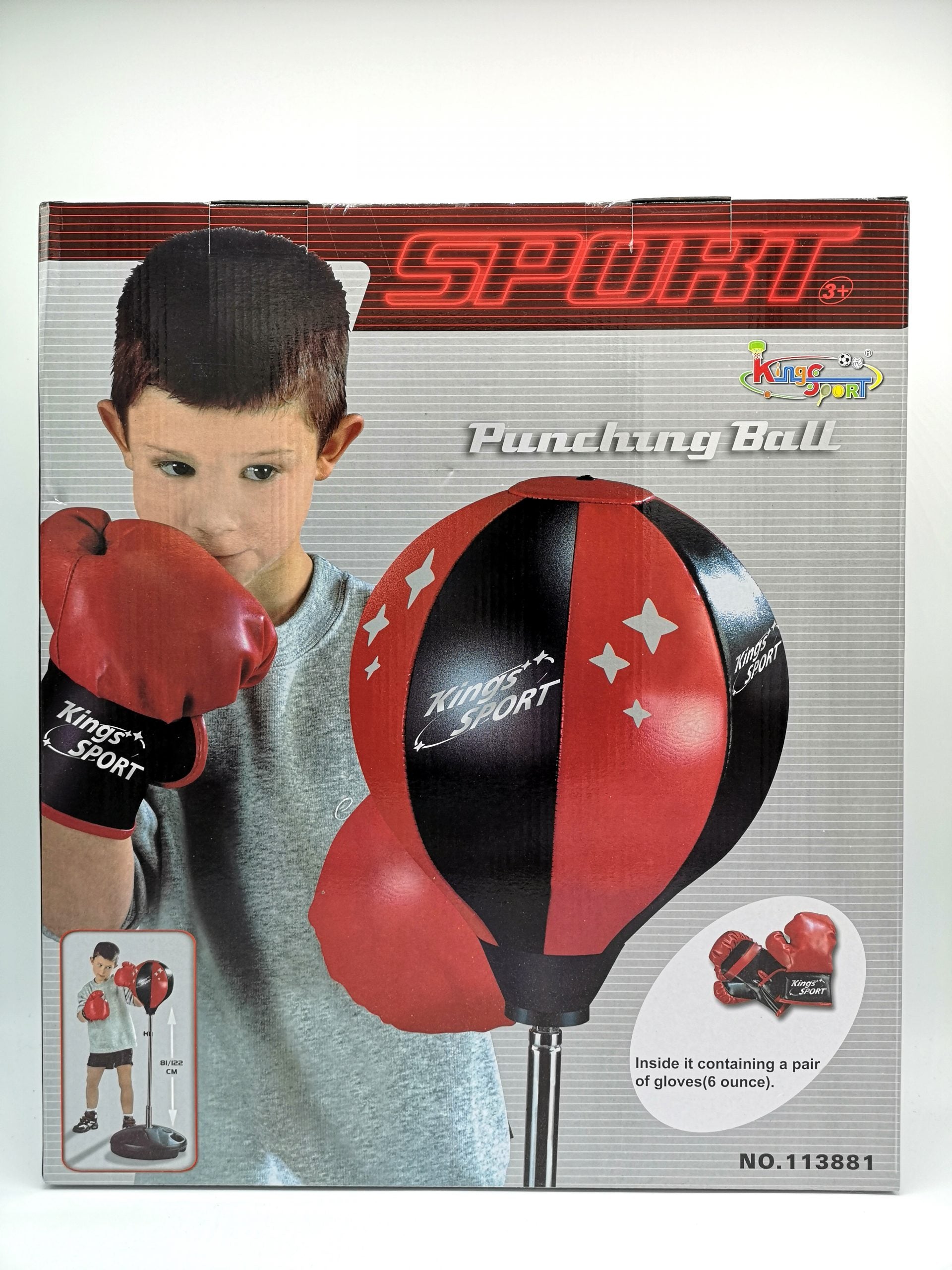 Punchball Gloves & Stand