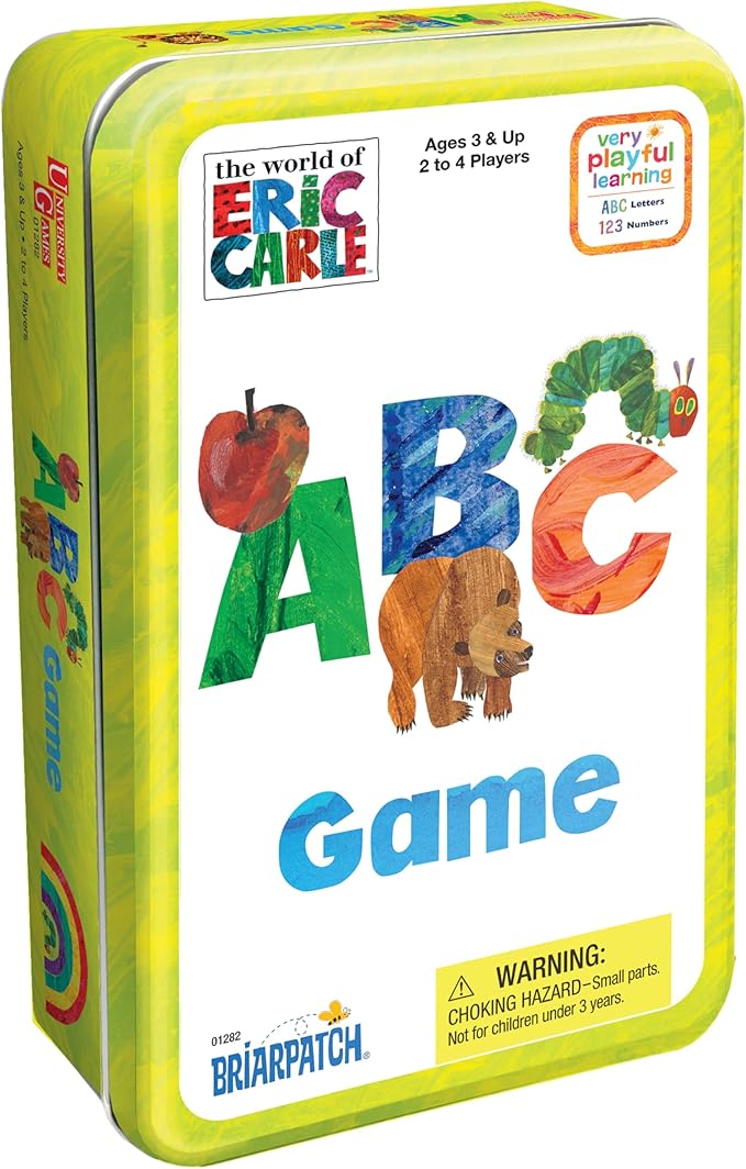 The Very Hungry Caterpillar ABC Game in a Tin