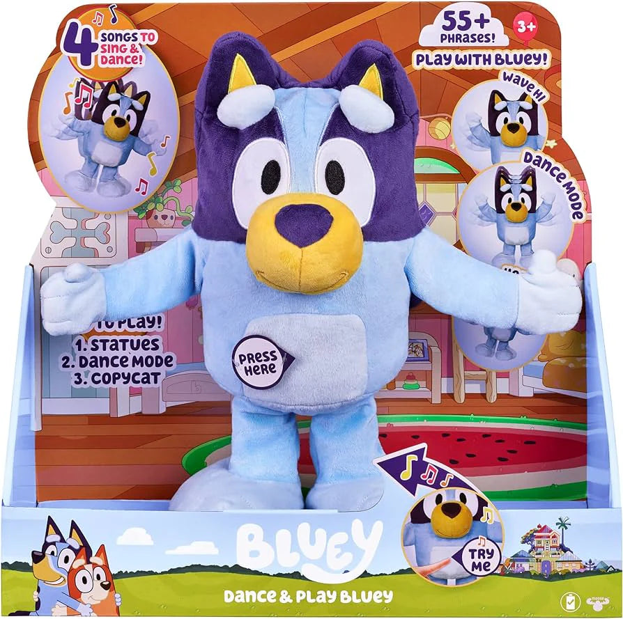 Bluey Dance & Play Bluey Plush