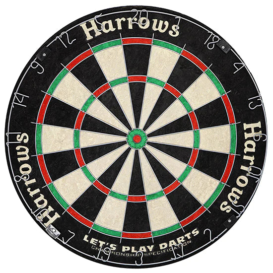 Harrows Lets Play Darts Bristle Dartboard