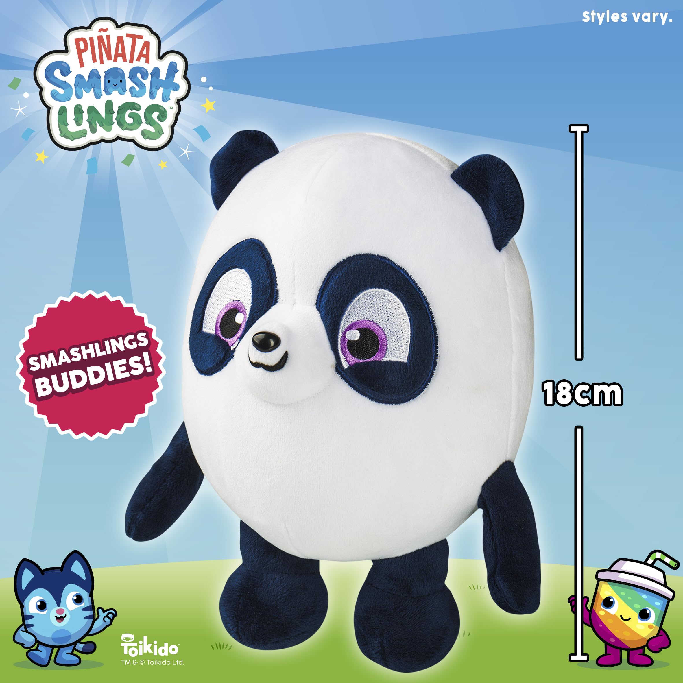 Piñata Smashlings - Plush Buddies Panda