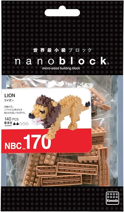 Nanoblocks Lion