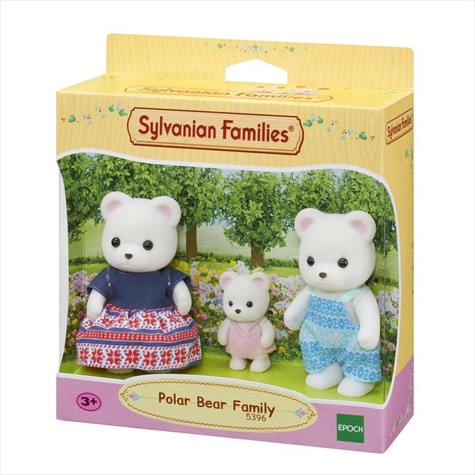 Sylvanian Families Polar Bear Family (3 Figures)