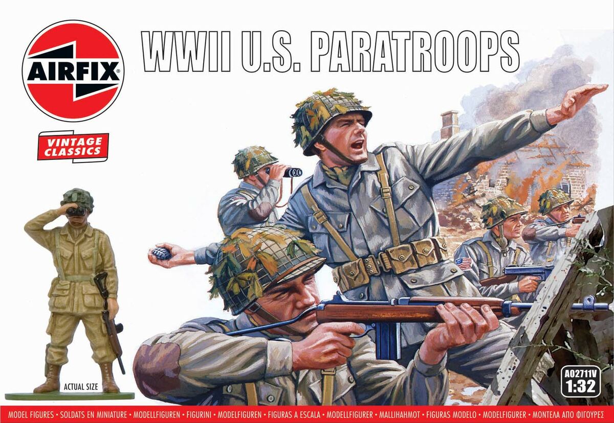 Airfix Wwii Us Paratroops