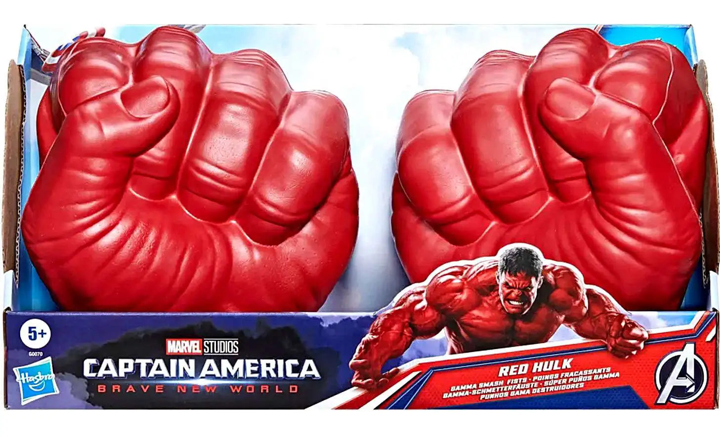 Captain America Red Hulk Fists