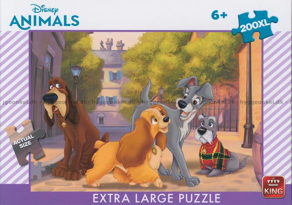 King 200XL Puzzle Disney Lady & The Tramp