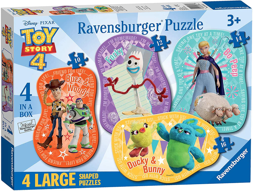 Ravensburger Toy Story 4 4 Shaped Jigsaw Puzzles
