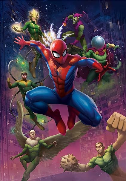 Clementoni Spiderman 1000 Piece HQ Jigsaw