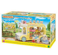 Sylvanian Rainbow Fun Nursery Bus