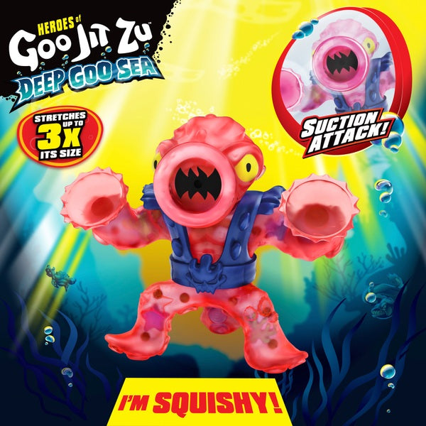 Goo Jit Zu Deep Goo Sea Figure Squidor