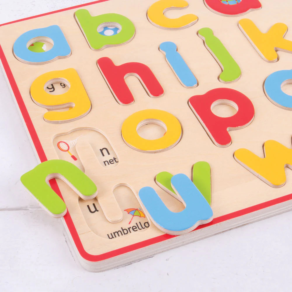 Big Jigs Inset Puzzle abc - lowercase