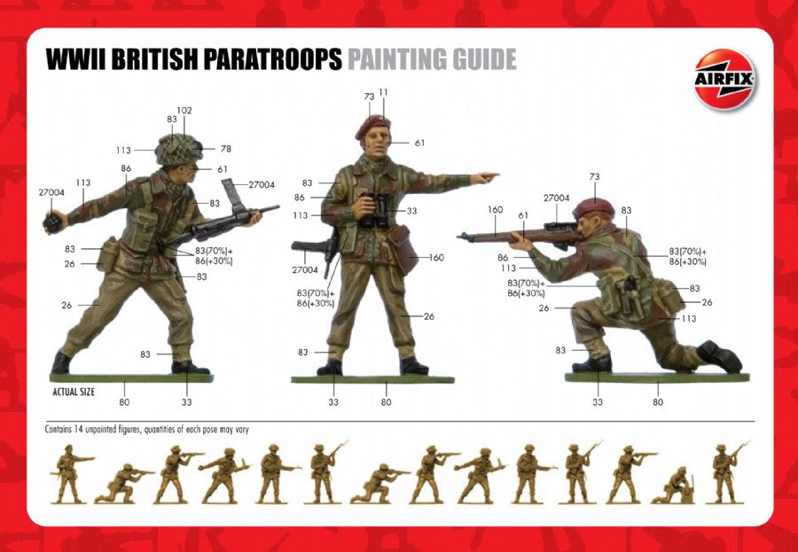 Airfix Wwii British Paratroops