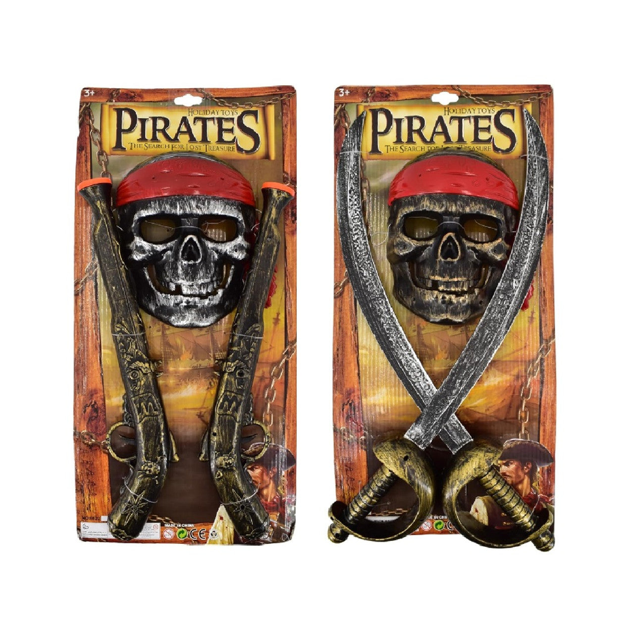 Pirate Mask & Pistol Set