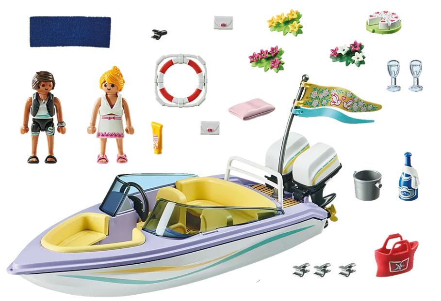 Playmobil Honeymoon Speedboat Trip