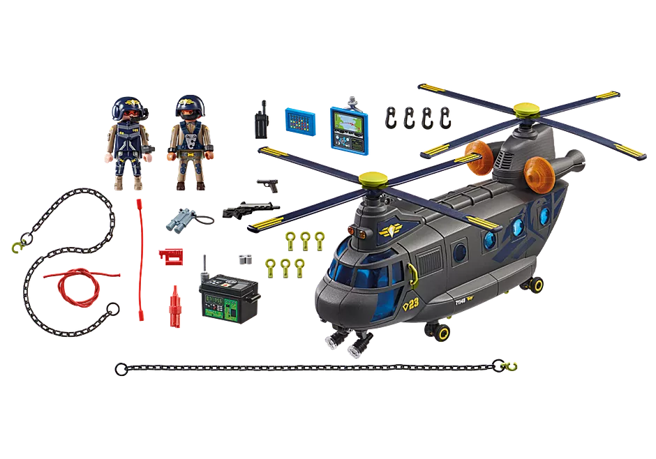 Playmobil City Action Tactical Rescue Aircraft