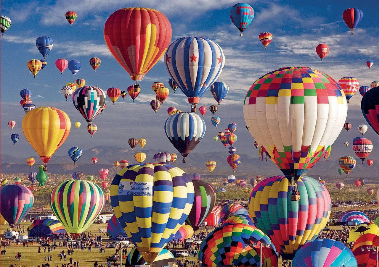 Hot Air Balloons 1500 Piece Jigsaw Puzzle