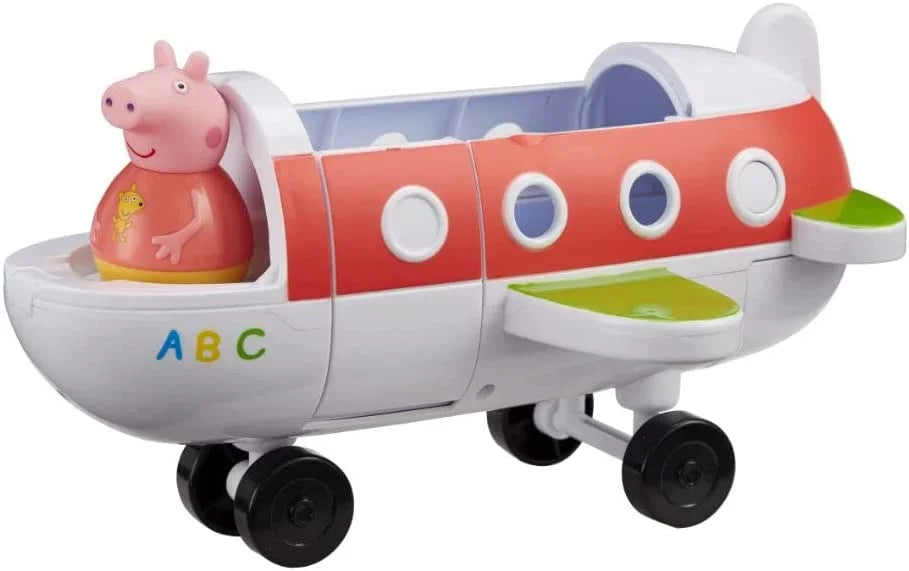 Peppa Weebles Push Along Wobbily Plane