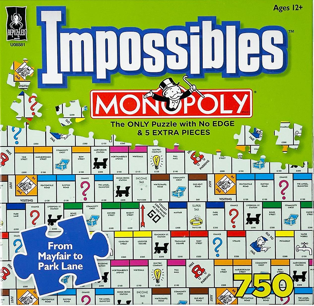 Impossibles Monopoly puzzle