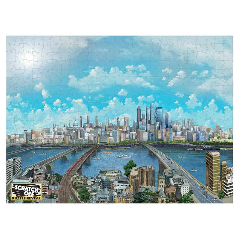 London Scratch Off 500 Piece Jigsaw