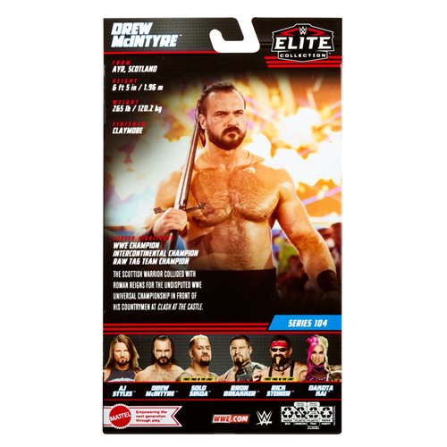 WWE Drew McIntyre Elite Figure Series 104