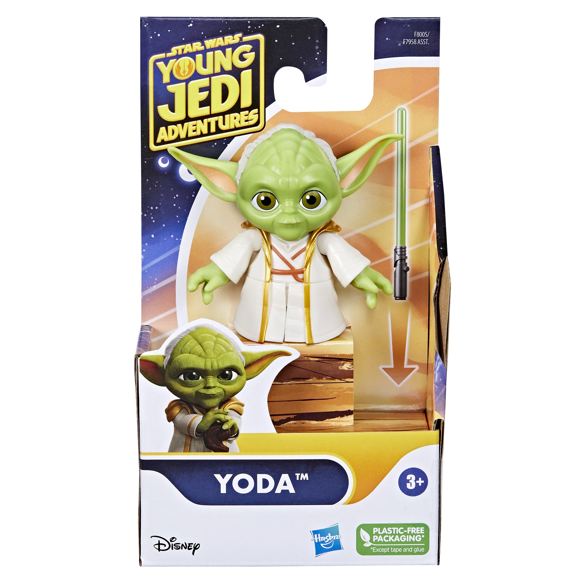 Star Wars Young Jedi Adventures Yoda Figure