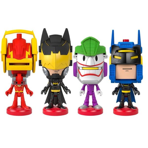 DC Super Hero Friends Head Shifters assorted