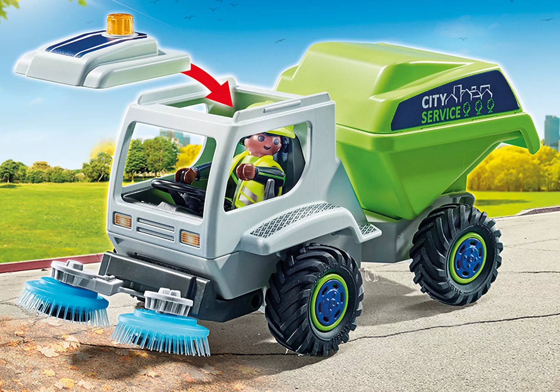 Playmobil City Action Street Sweeper