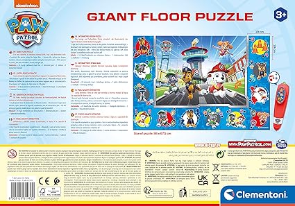 Paw Patrol 24 Piece Giant Floor Puzzle