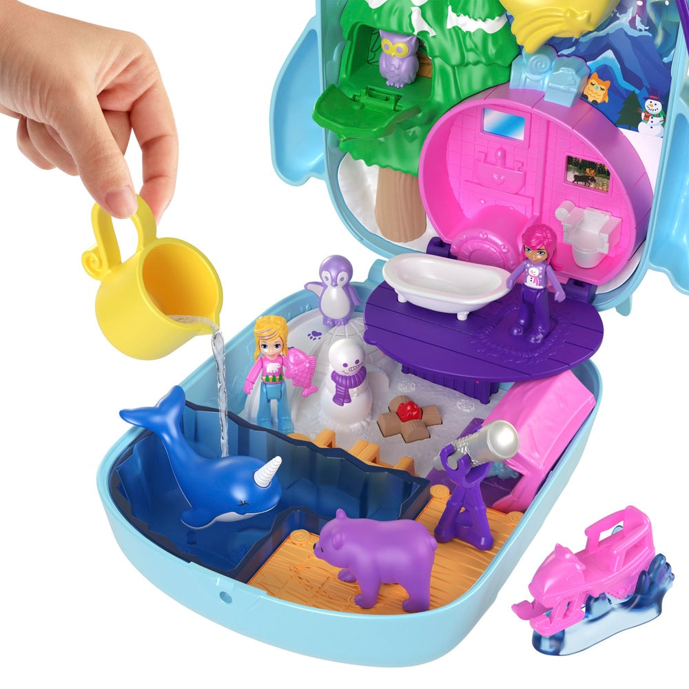 Polly Pocket Pyjama Party Sleepover Owl Compact