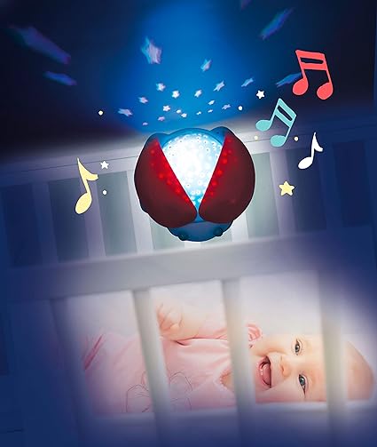 Baby Clem Light & Sound Stars Projector