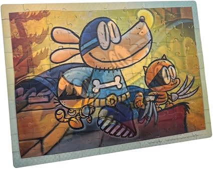 Dogman Adventures Lenticular Puzzle