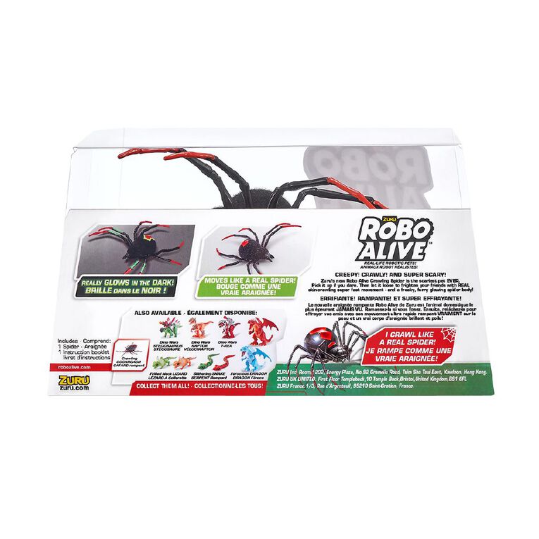 ZURU Robo Alive Robotic Glow in the Dark Spider