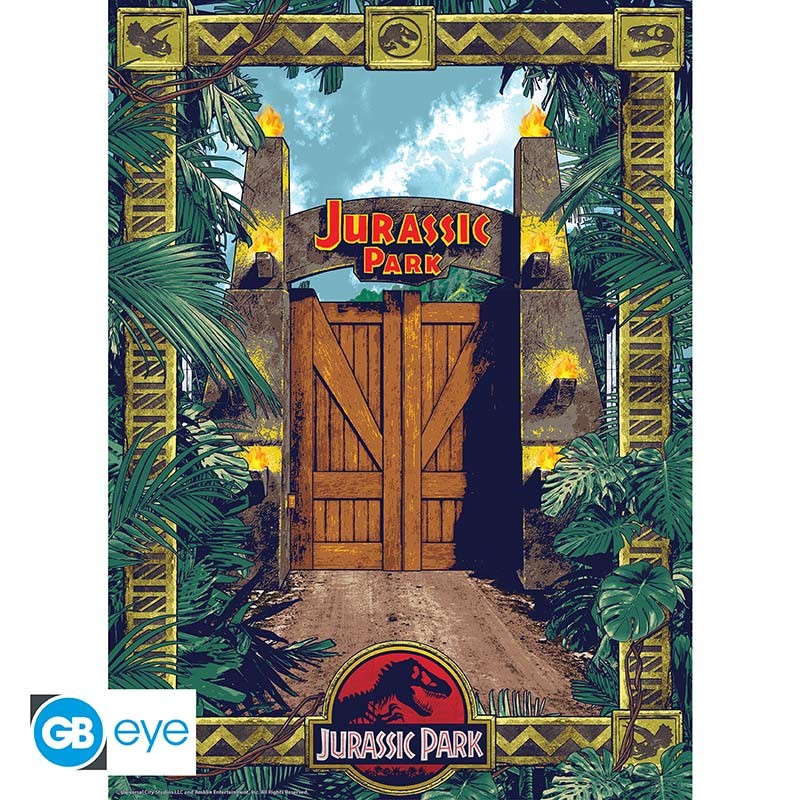 Jurrasic Park Poster 2 Pack 52x38cm