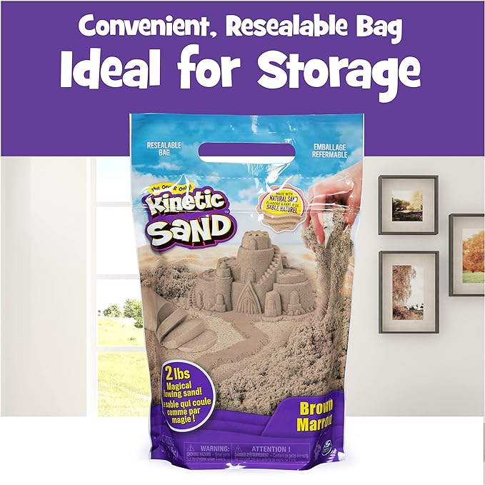 Kinetic Sand 2Lb Brown Bag