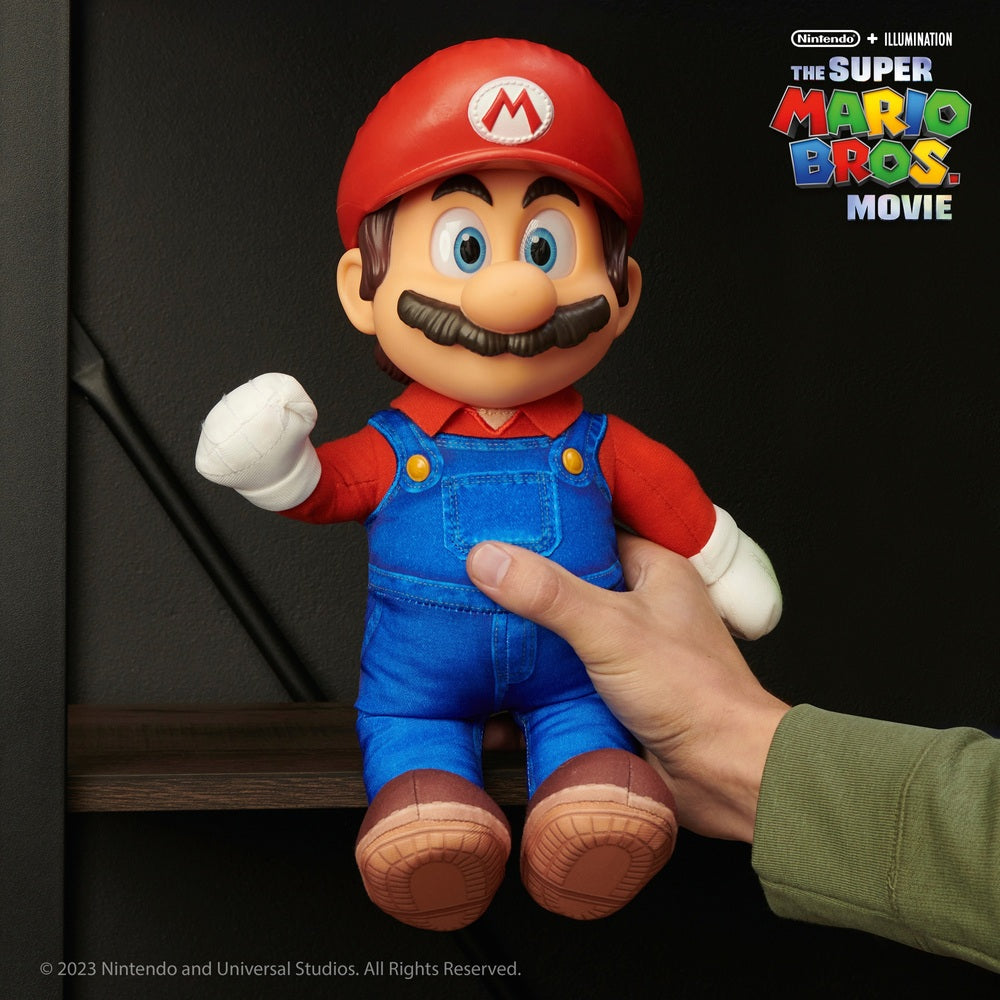 Super Mario Movie Roto 35cm Plush Mario