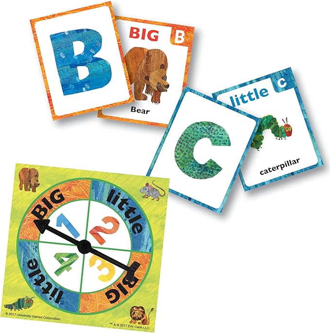 The Very Hungry Caterpillar ABC Game in a Tin