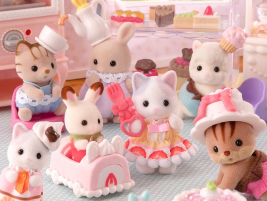 Sylvanian Baking Baby Party Series